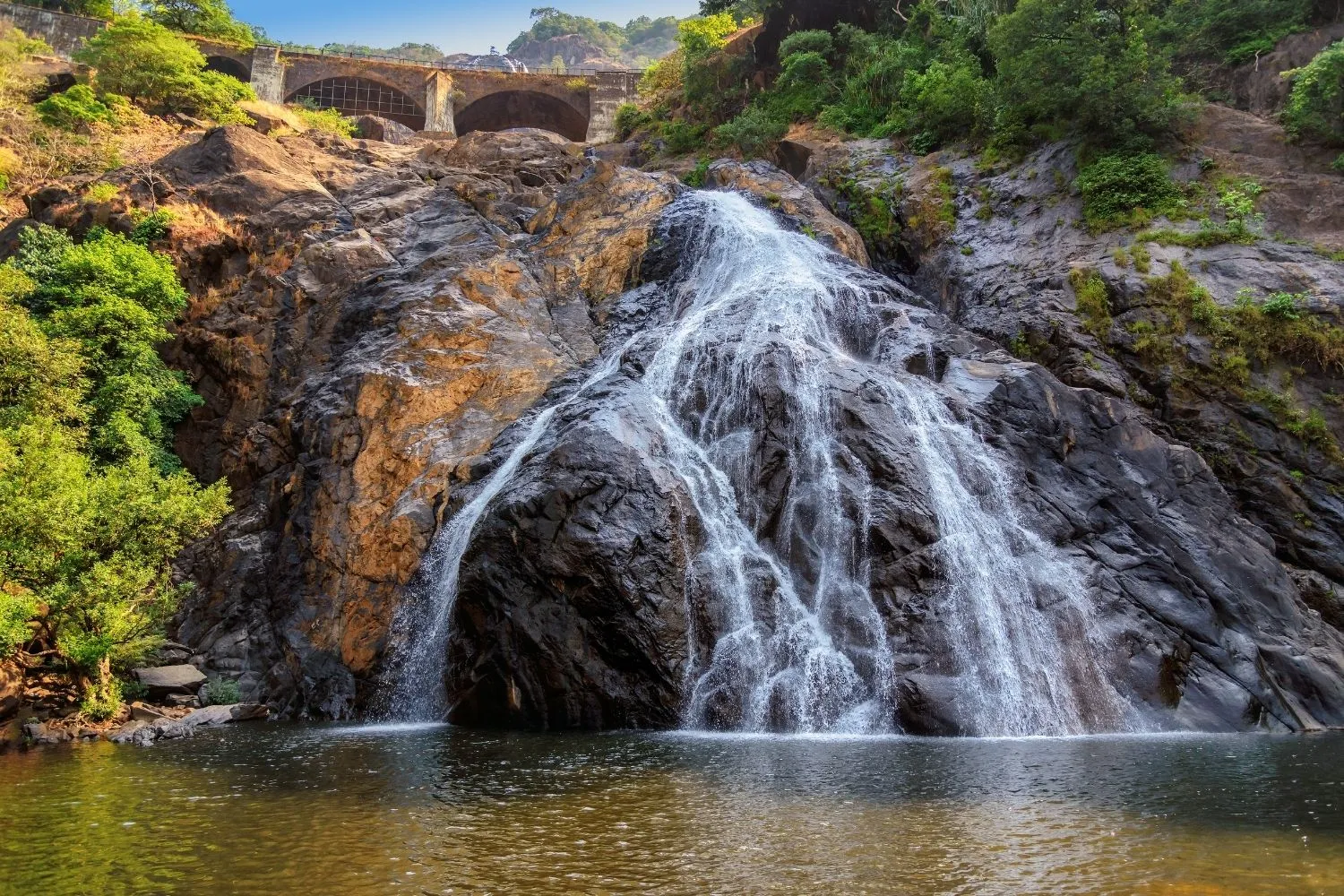 Dudhsagar Waterfalls - Places to Visit in Goa